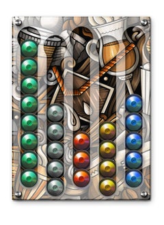 Generic COFFEE FRAME Wall-mounted coffee capsules organizer - 40 capsules  - Image 1
