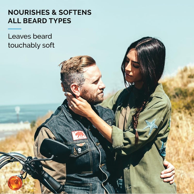 ZEUS Beard Wash Set for Men, Shampoo & Conditioner Duo with Green Tea & Essential Oils, Hydrates, Softens & Strengthens Beard Hair (Made in USA) Sandalwood - Image 5