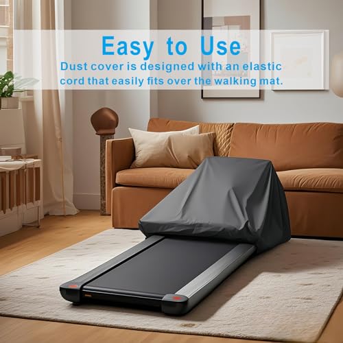 VeyoStories Walking Pad Dust Cover - Under Desk Treadmill Cover, Waterproof, Stretchy Dust Protector for 54" - 56" Walking Pad Under Desk Treadmill, Portable Folding Small Treadmill Cover. - Image 5