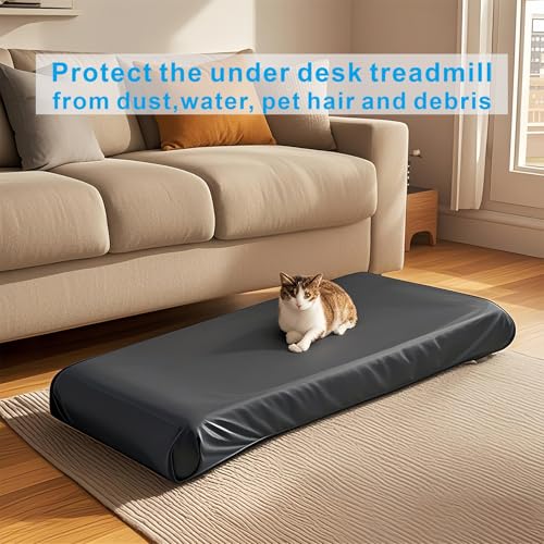 VeyoStories Walking Pad Dust Cover - Under Desk Treadmill Cover, Waterproof, Stretchy Dust Protector for 54" - 56" Walking Pad Under Desk Treadmill, Portable Folding Small Treadmill Cover. - Image 4