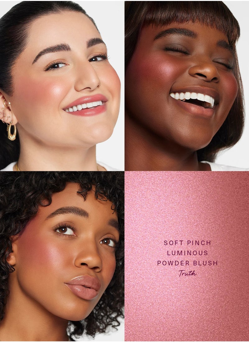 Rare Beauty - Soft Pinch Luminous Powder Blush - Truth (Mauve Maroon) - Image 1