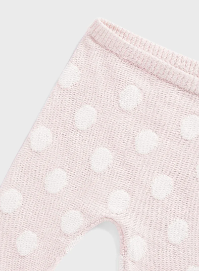 mothercare My First Pink Knitted Outfit Set