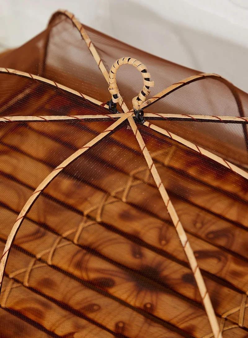 Ayra Set Of 3 Bamboo Tray With Net