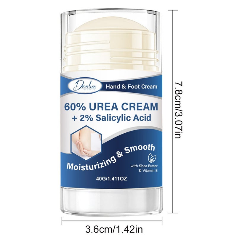 Danliss 60% Urea Hand and Foot Repair Stick 40g, 2% Salicylic Acid for softening calluses and cracked heels - Image 5