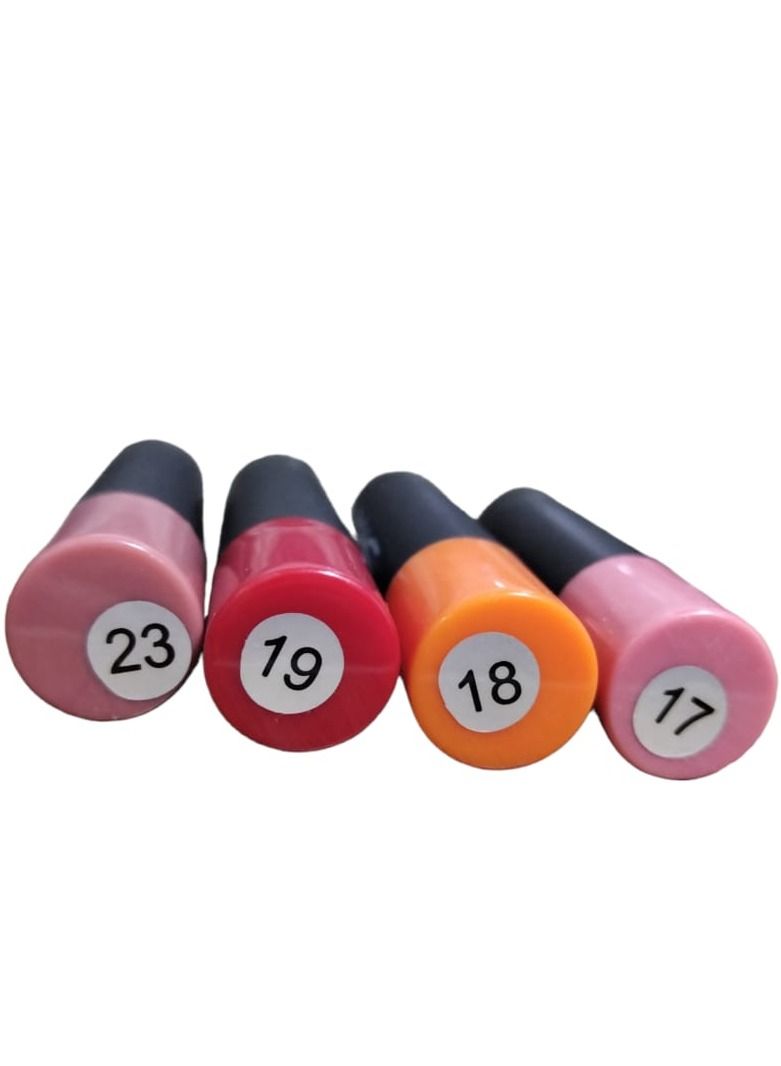 Lip Stick 4 Colors Set for Girls With Lip Balm And Protection From Cracks - Image 3
