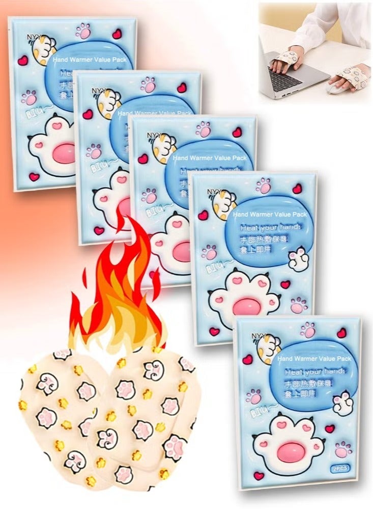 Best Hand Warmer Winter Wearable Portable Value Pack-10 Piece, Perfect for Working, Writing  - Image 1
