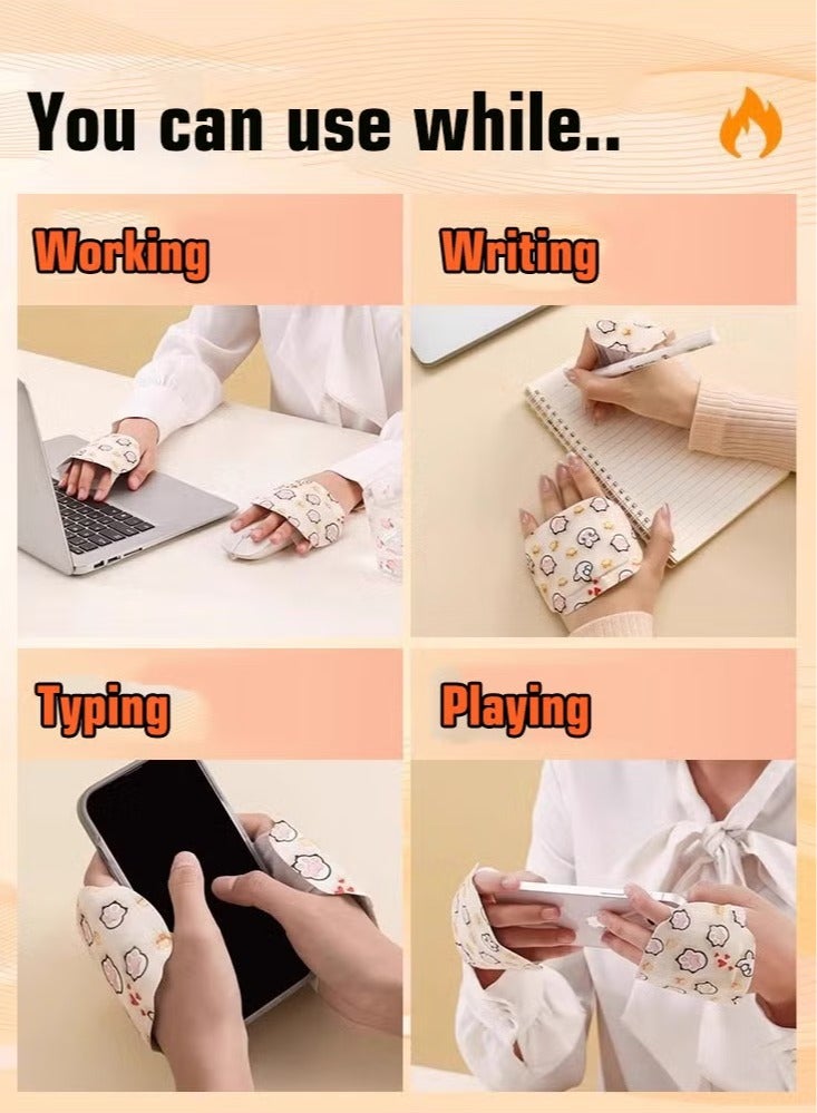 Best Hand Warmer Winter Wearable Portable Value Pack-10 Piece, Perfect for Working, Writing  - Image 4