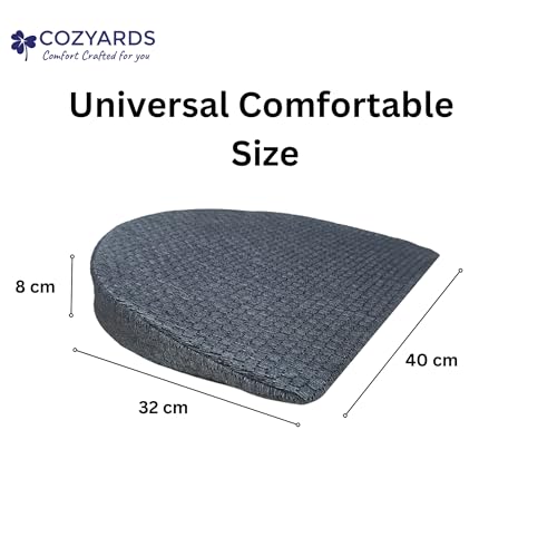 COZYARDS Premium Memory Foam Pregnancy Wedge Pillow | Soft & Comfortable Maternity Cushion - Image 4