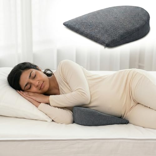 COZYARDS Premium Memory Foam Pregnancy Wedge Pillow | Soft & Comfortable Maternity Cushion - Image 1