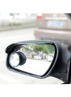 Generic 2PCS Car Side Rear View Mirror Rain Eyebrow Visor Carbon Fiber Look Sun Shade Snow Guard Weather Shield Cover Auto Accessories  - Image 2