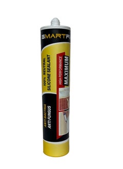 All-Purpose Silicone Single Transparent- Flexible Waterproof Quick-Dry Clear Precise Caulk Sealant for Indoor and Outdoor Use DIY Projects Home Repairs and Professional Applications 280ml