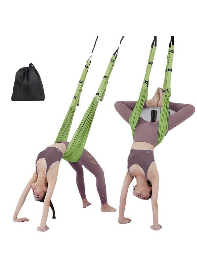 Arabest Yoga Leg Stretcher Strap, Backbend Training Belt with Door Anchor, Flexibility Trainer Stretching Equipment Assist Stretch Strap for Fitness Gymnastics Dance Aerial Yoga Ballet - Image 1