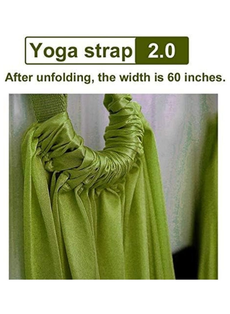 Arabest Yoga Leg Stretcher Strap, Backbend Training Belt with Door Anchor, Flexibility Trainer Stretching Equipment Assist Stretch Strap for Fitness Gymnastics Dance Aerial Yoga Ballet - Image 4
