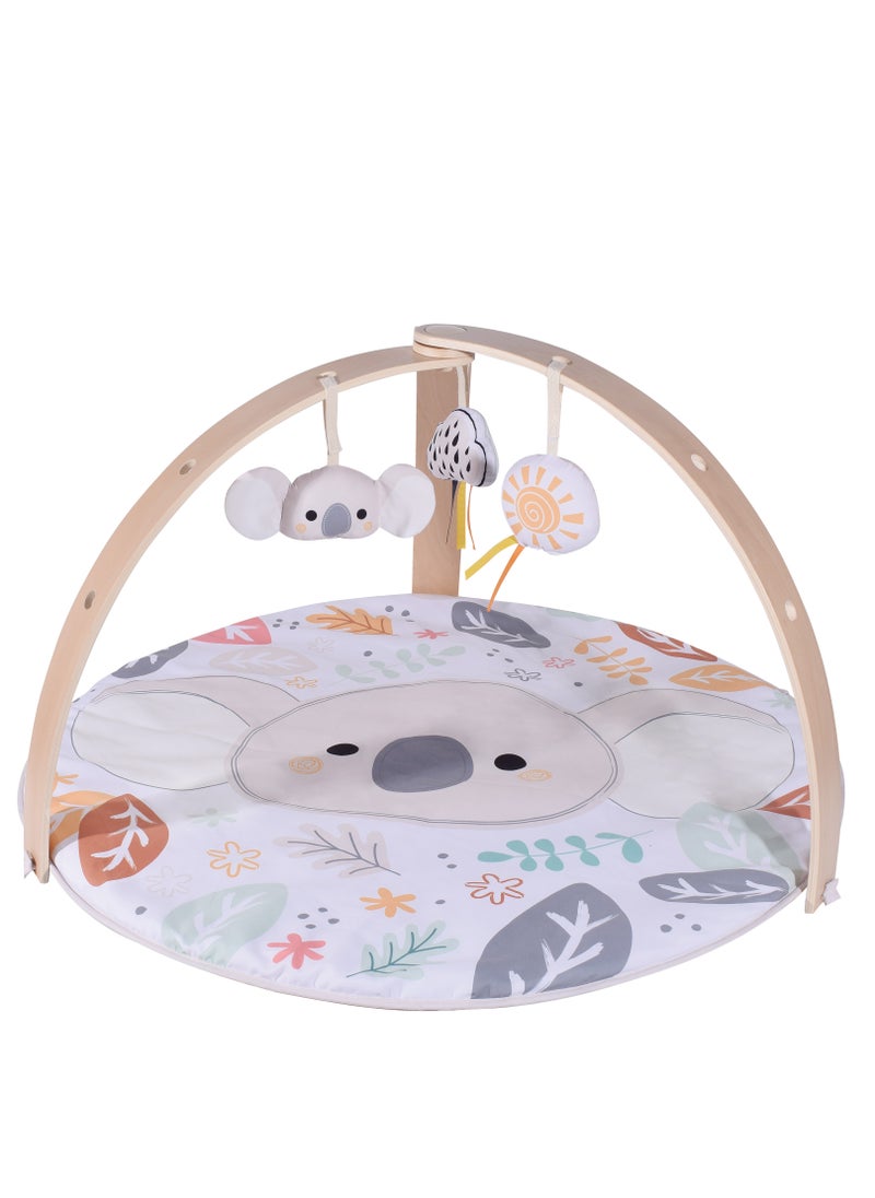 Nyra Wooden Activity Play Gym For Infants With Soft Cushion Floor and Removable Plush Toys - Koala B - pzsku/Z340176DEE4C661F04BE3Z/45/_/1740403035/9cb6dc63-f671-40e8-8b5d-a852a1568301