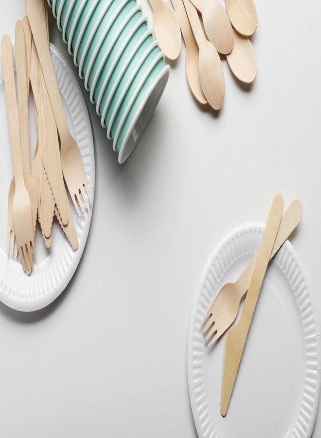 Perfectware - Kitchen Essentials Paper Plate 6 Inches.Pack of 100 Plates. White (100 Count/Pack) (PWPaperPlate6-100CT) - Image 4