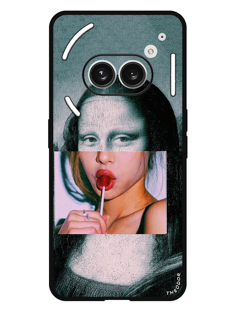 Theodor Protective Case Anti Scratch Shock Proof Bumper Cover For Nothing Phone (2A) Plus - Nothing Phone (2A) Mona Lisa 2  - Image 1