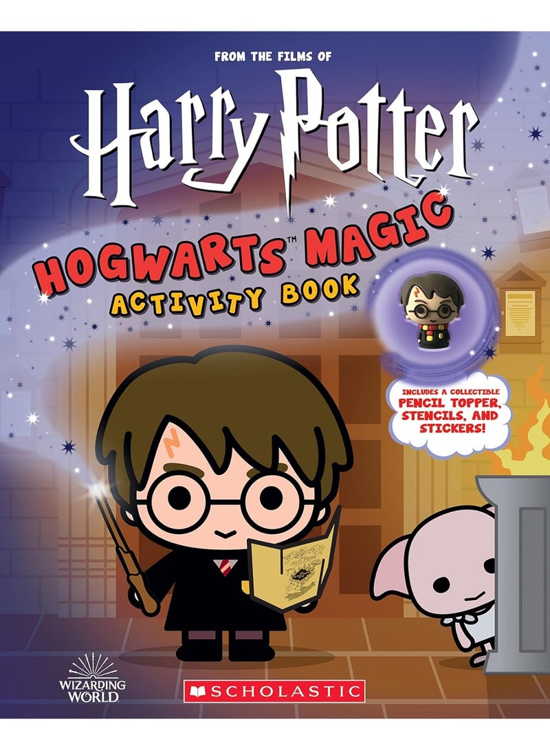 From the Films of Harry Potter: Hogwarts Magic Activity Book with pencil topper