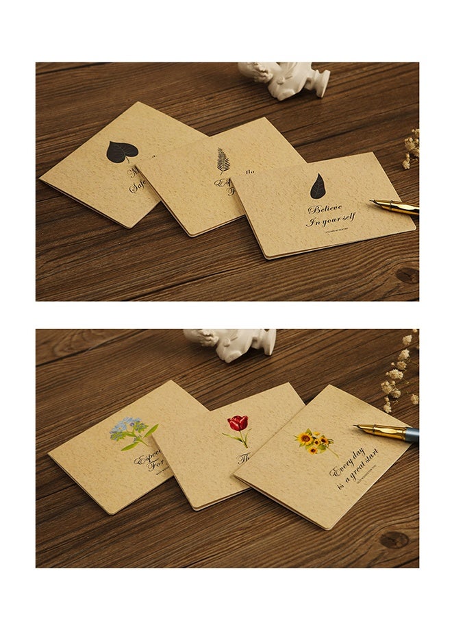 12 حزمة من بطاقات التهنئة مع الأظرف، بطاقات تهنئة فارغة لصديق مقرب أو قريب أو محبوب - Image 3