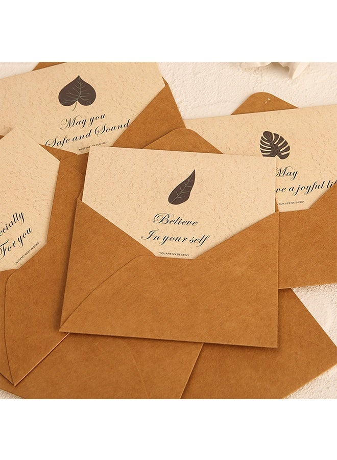 12 حزمة من بطاقات التهنئة مع الأظرف، بطاقات تهنئة فارغة لصديق مقرب أو قريب أو محبوب - Image 5