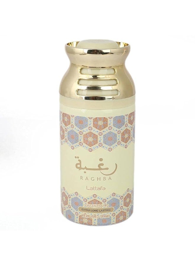 Lattafa Raghba Body Spray 250ml