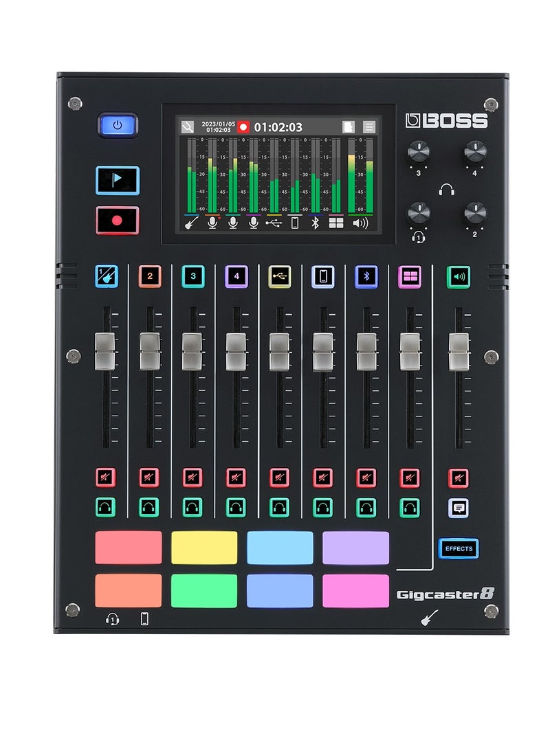 BOSS BOSS Gigcaster 8 Audio Streaming Mixer  - Image 1