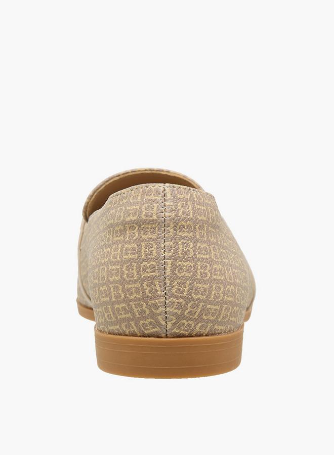Flora Bella By Shoexpress Flora Bella Women Monogram Print Loafers - Image 5