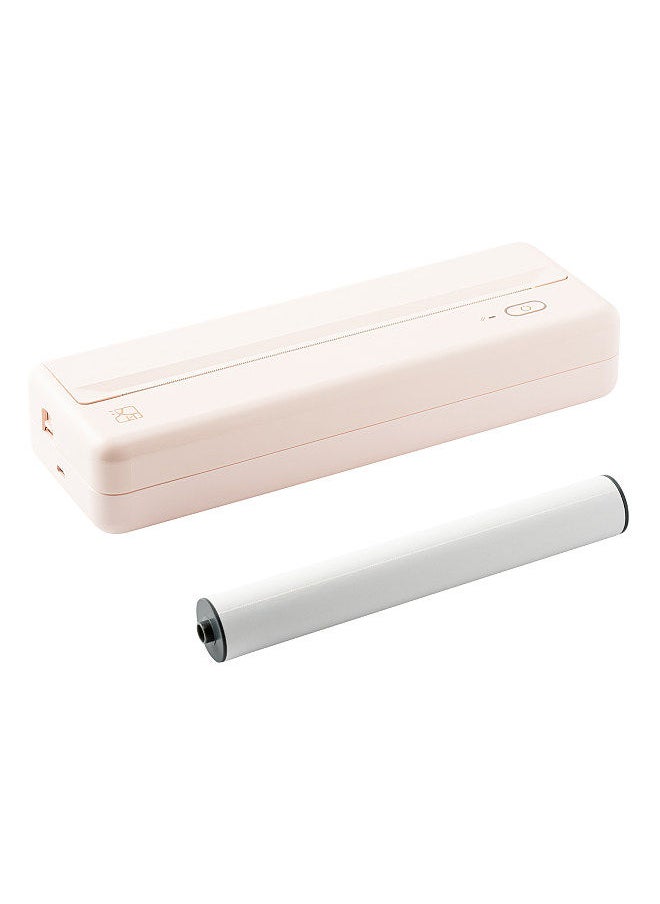 HPRT - طابعة ورق محمولة MT810 A4 للطباعة الحرارية مع اتصال BT لاسلكي متوافق مع أنظمة iOS وAndroid تدعم طابعة الصور المحمولة 210 مم/110 مم مع لفة ورق ThermaL A4 واحدة - Image 1