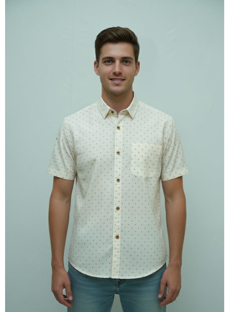 Mens Designed with a loose, comfortable cut and short sleeves Shirt, perfect for hot & Cool weather. - Image 1