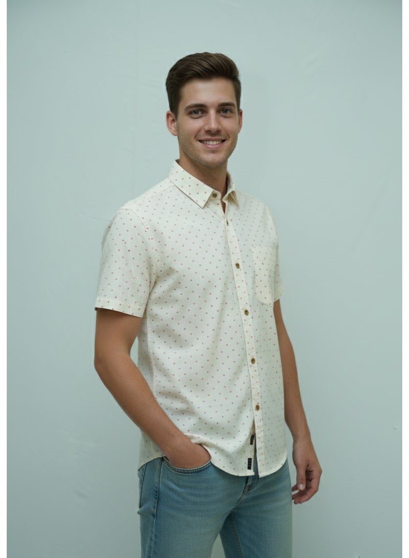Mens Designed with a loose, comfortable cut and short sleeves Shirt, perfect for hot & Cool weather. - Image 2