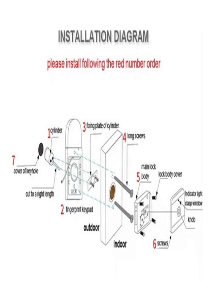 Fingerprint Door Lock Waterproof Outdoor Gate Lock Tuya App Digital Passcode IC Card Keyless Front Door Electronic Lock - pzsku/Z3401DEFCDEFEE347C0C4Z/45/_/1732446188/43f52139-aec8-4e08-8a12-6ba3dac67192