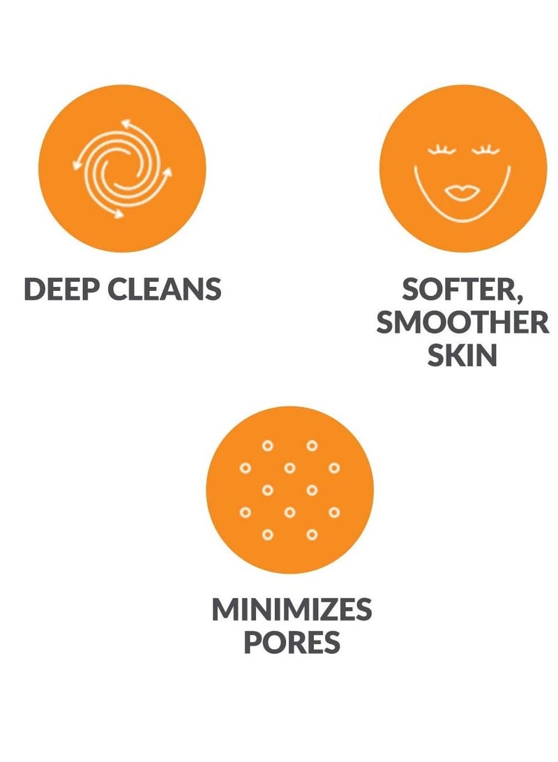 Clarisonic Clarisonic Deep Pore and Radiance Facial Cleansing Brush Head Replacement Set Compatible with Mia 1, Mia 2, Mia Fit, Alpha Fit, Smart Profile Uplift and Alpha Fit X  - Image 4
