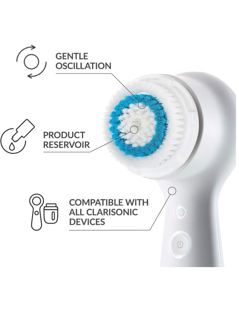 Clarisonic Clarisonic Deep Pore and Radiance Facial Cleansing Brush Head Replacement Set Compatible with Mia 1, Mia 2, Mia Fit, Alpha Fit, Smart Profile Uplift and Alpha Fit X  - Image 2
