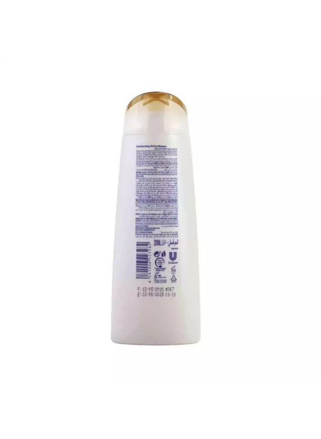 Dove شامبو دوف للعناية بالزيوت المغذية للشعر الجاف والمجعد - 200 مل - Image 2