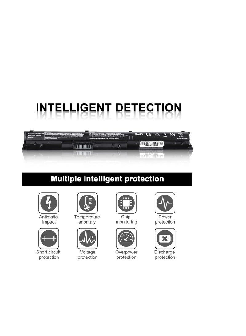 Terabyte Replacement HP ProBook 450 G3-T3V77PA, ProBook 470 G3-P4P66EA, RI04, RI04XL, RIO4, 805047-241 HSTNN-Q97C Laptop Battery - Image 3