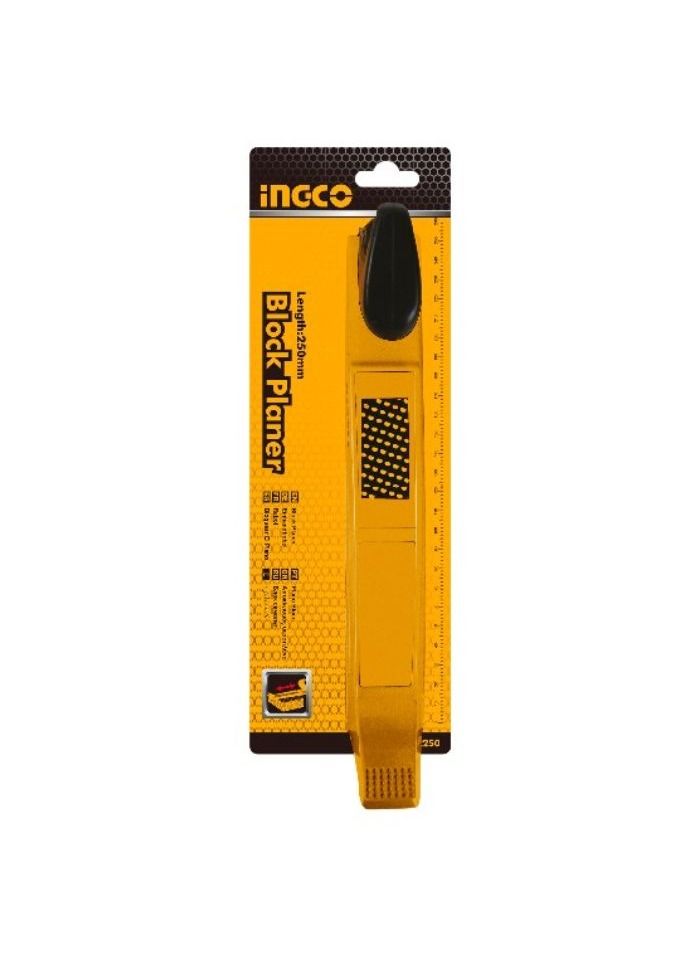 INGCO 250mm Block Planer, Changeable Blade System, Durable Zinc Alloy Body, ABS Handle - Image 3