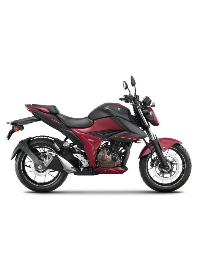 سوزوكي دراجة نارية جيكسر 250 نيكد – GIXXER 250 Naked 2025 اللون احمر ( الاستلام من فرع الرياض )