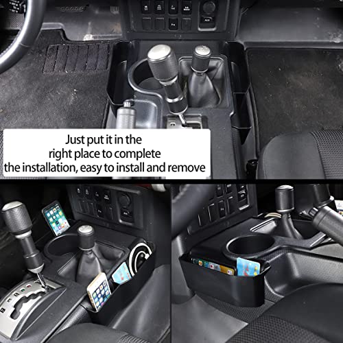 HAPPYHORSE Center Control Gear Storage Box Tray Compatible with Toyot @FJ Cruiser 2007-20214 Center Console Storage Box Gear Storage Box for Increased Storage Space - Image 3