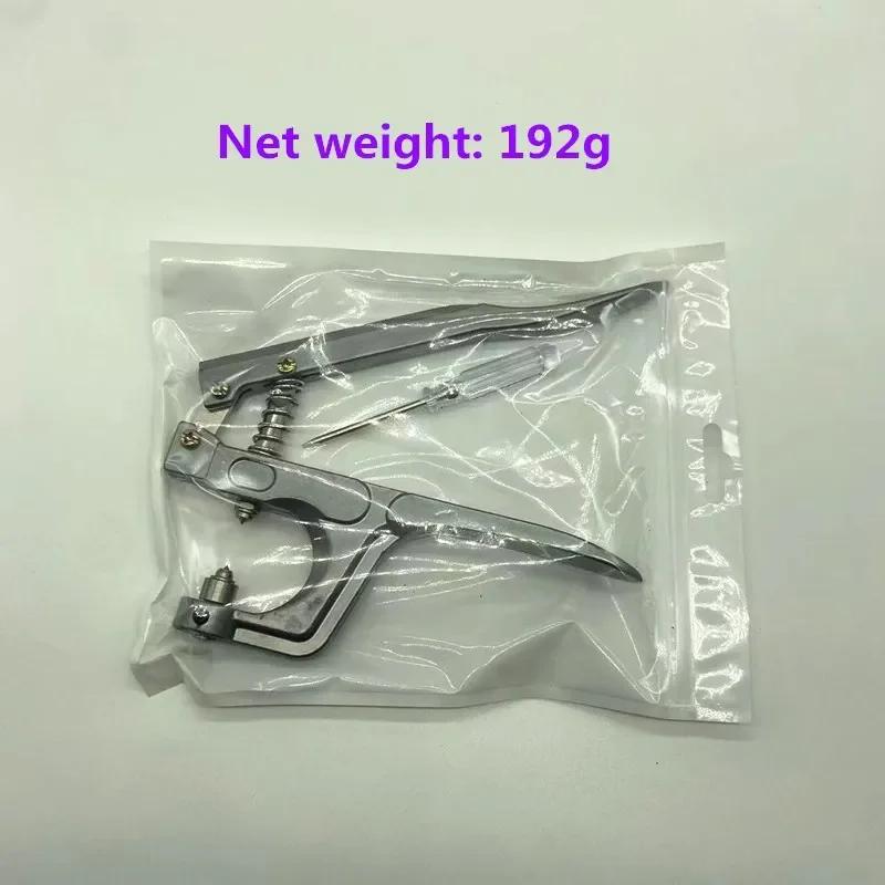 Yuyin's New Badminton Racket Rubber Particles Replacement Wire Protection Tube Nail Edge Pressure Bell Mouth Pliers Tool Dark Gray(Gray cold pressing pliers) - Image 5