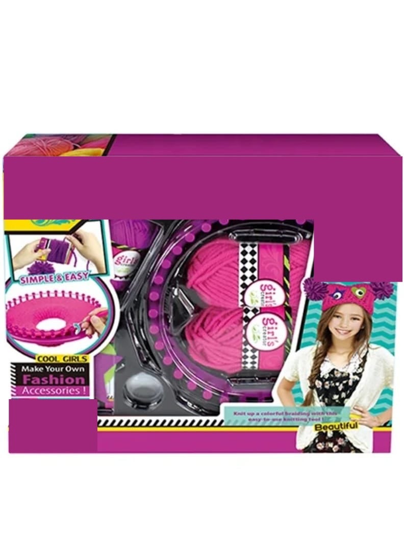 طقم الحياكة والأعمال اليدوية للأطفال: اصنعي إكسسوارات الأزياء الخاصة بكِ!