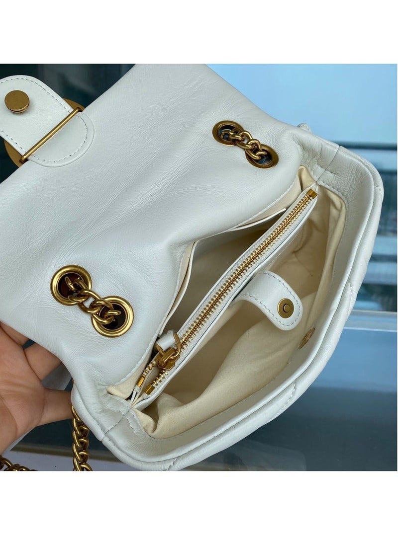 Pinko Chain Badge Crossbody Shoulder Bag 21*15*9.5cm - Image 5