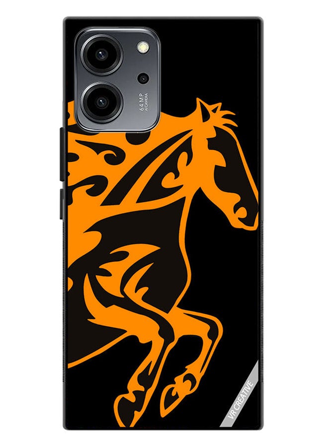 VR CREATIVE Protective Case Cover For Honor 80 SE Horse Flame Design Multicolour - Image 1