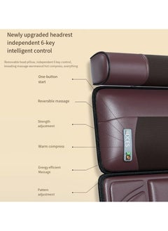 Cool Baby Full-body Multi-functional Home Massage Pad Automatic Neck Shoulder Waist Back Legs and Feet Constant Temperature Hot Compress Pad Pillow  - Image 3
