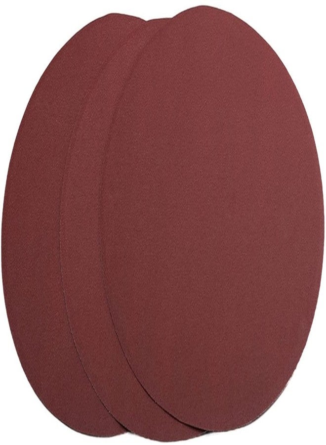 Heyiarbeit 5pcs 10" 250mm Sanding Discs 120 Grits Self Stick Adhesive Back Aluminum Oxide Sandpaper - Image 1