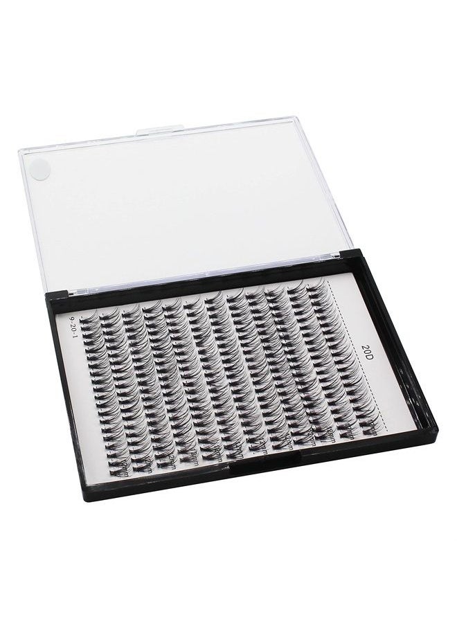 Bodermincer 1 Box Big Capacity 240 bundles 20D Eyelash Extensions 0.07mm Thickness True Mink Strip Eyelashes Individual Lashes Natural Style 8-22mm to Choose (20D-12mm)  - Image 5