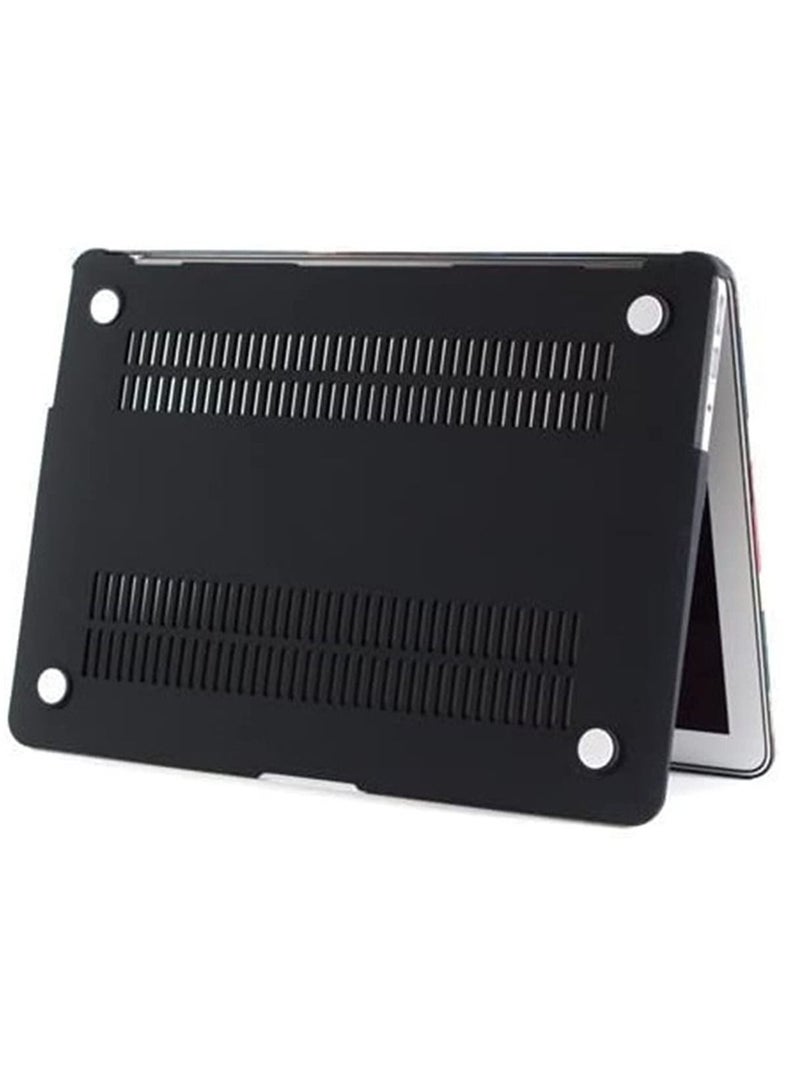 Plastic Hard Case Cover Laptop Hard Shell Compatible with MacBook Air 11 Inch (Models: A1370 and A1465) (Black) - Image 4