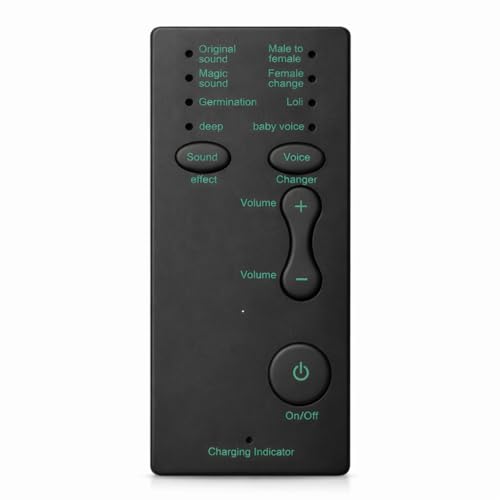 FREDI HD PLUS Portable Mobile Voice Changer Device with 8 Built-in Sound Effects | Audio Voice Modifier with Button Control & Volume Adjustment | Rechargeable Voice Changer Compatible with Smartphones - Image 1