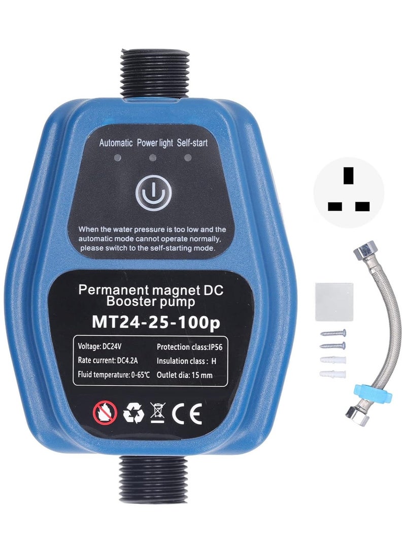 KADIP Water Booster Pump, 24V Automatic Shower Water Pressure Booster Pump, 25L/min150W Portable Water Booster Pump Household with Flow Switch for Bathroom Shower/Kitchen/Toilet/Garden - Image 1