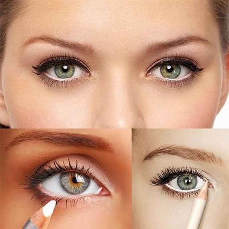 Professional new White kajal matte finish pack of 6 - Image 3