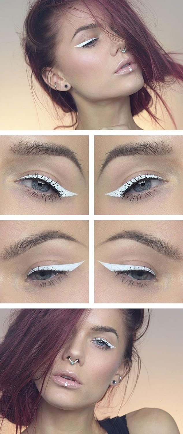 Professional new White kajal matte finish pack of 6 - Image 2