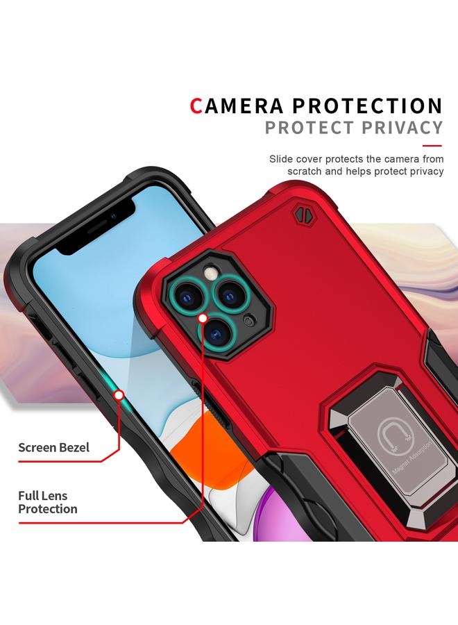 Zaboon Case For iPhone 12 Pro Ring Holder Non-slip Armor Phone Case - Image 4